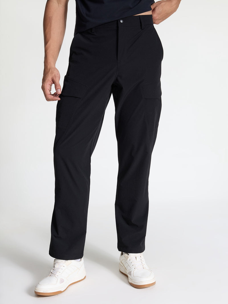 Black Stride Cargo Pants