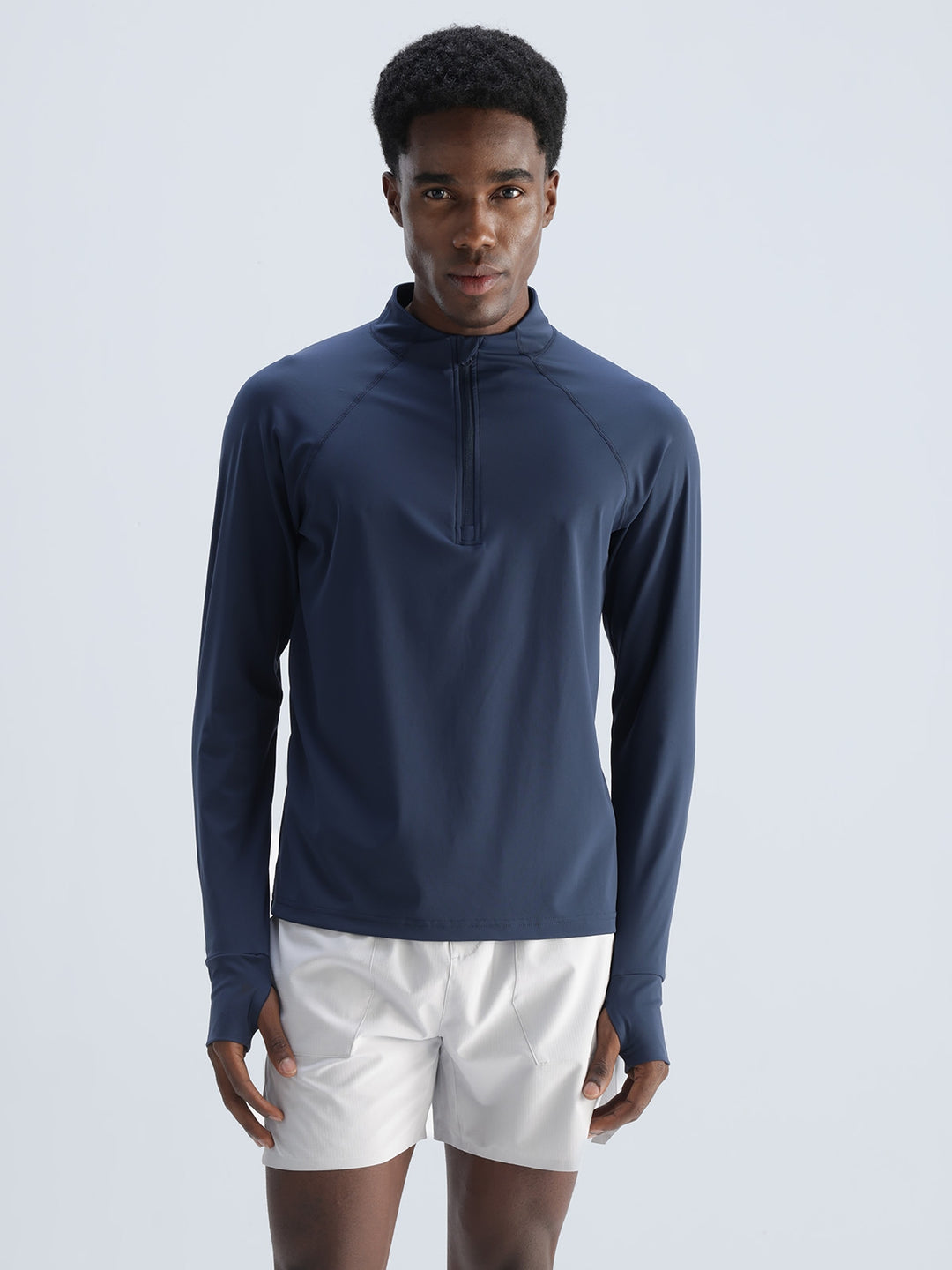 Navy Athletic Quarter-Zip