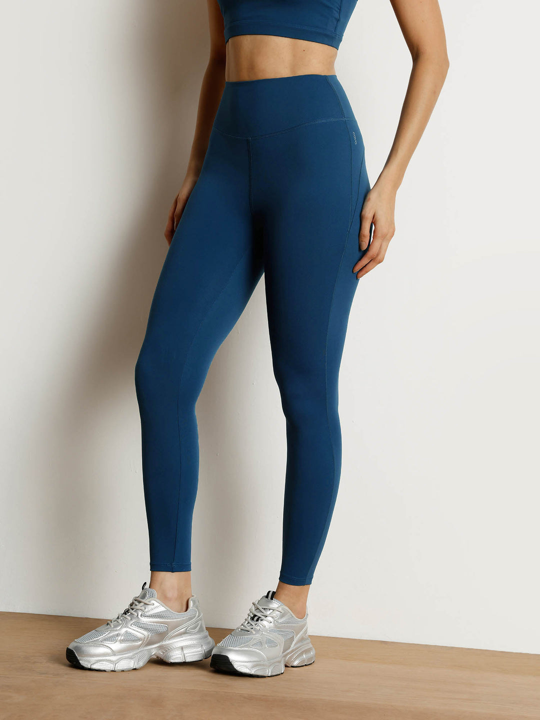 Blue Contour Snug Leggings