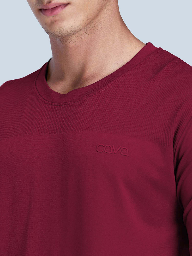 Red Pulse Seamless Tee
