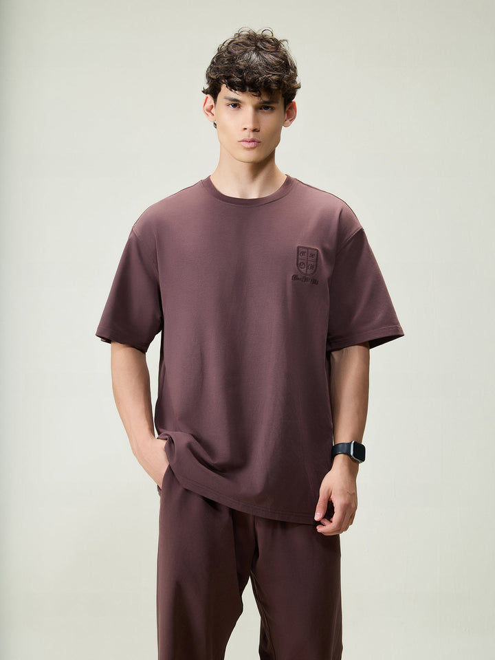 Brown Everywear Leisure Tee