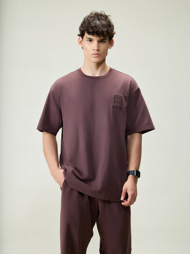 Brown Everywear Leisure Tee