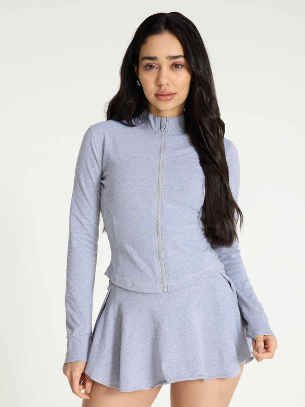 Grey Cotton Recovery Jacket