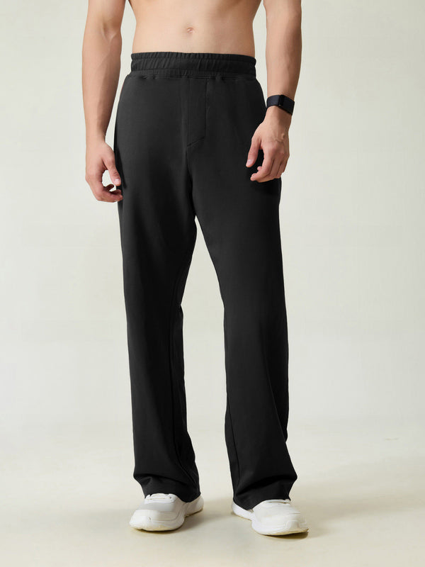 Black Wide Leg Joggers
