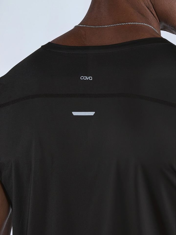 Black Ozone Sleeveless Tank