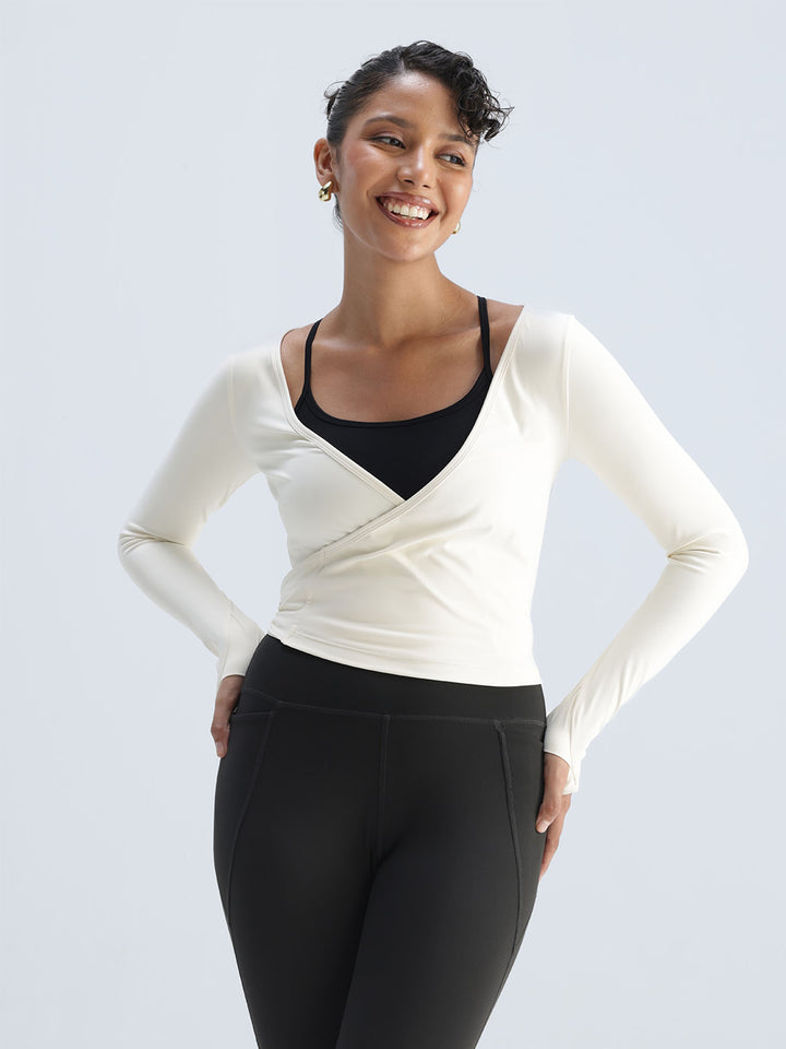 Ivory ADPT™ Wrap Top