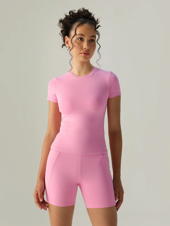 Pink Sculpt Core Top
