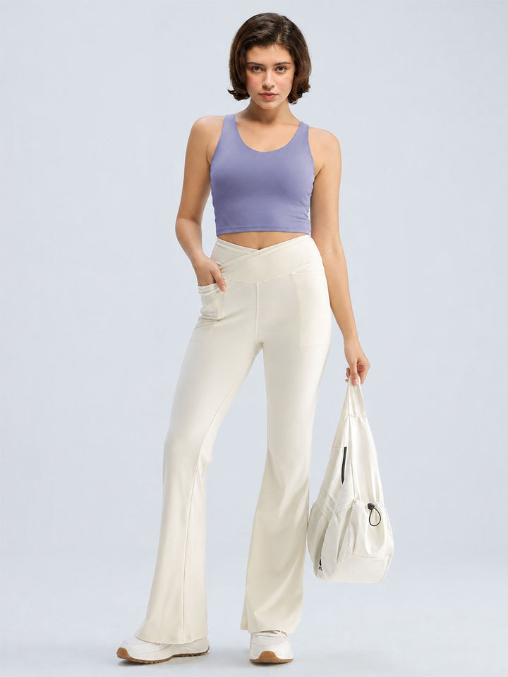 Lilac Refine Crop Tank
