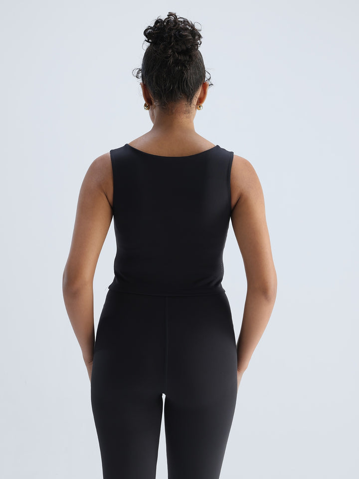 Black Club Corset Top