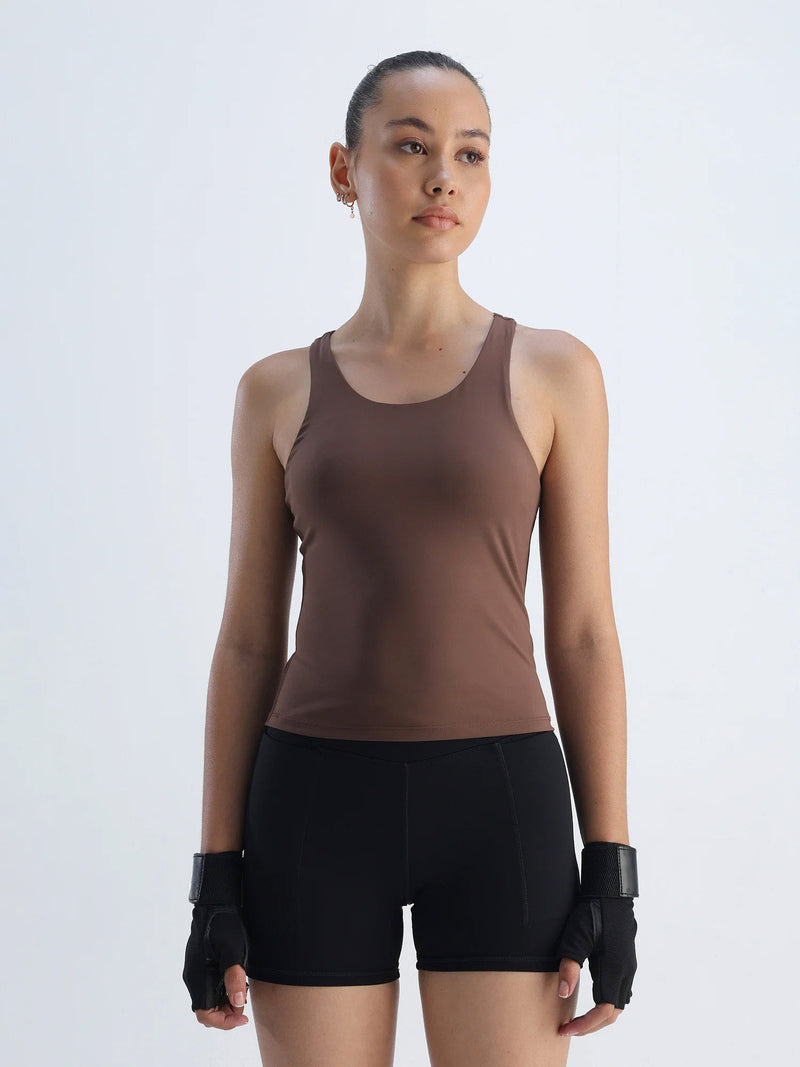 Toasted Racerback tank