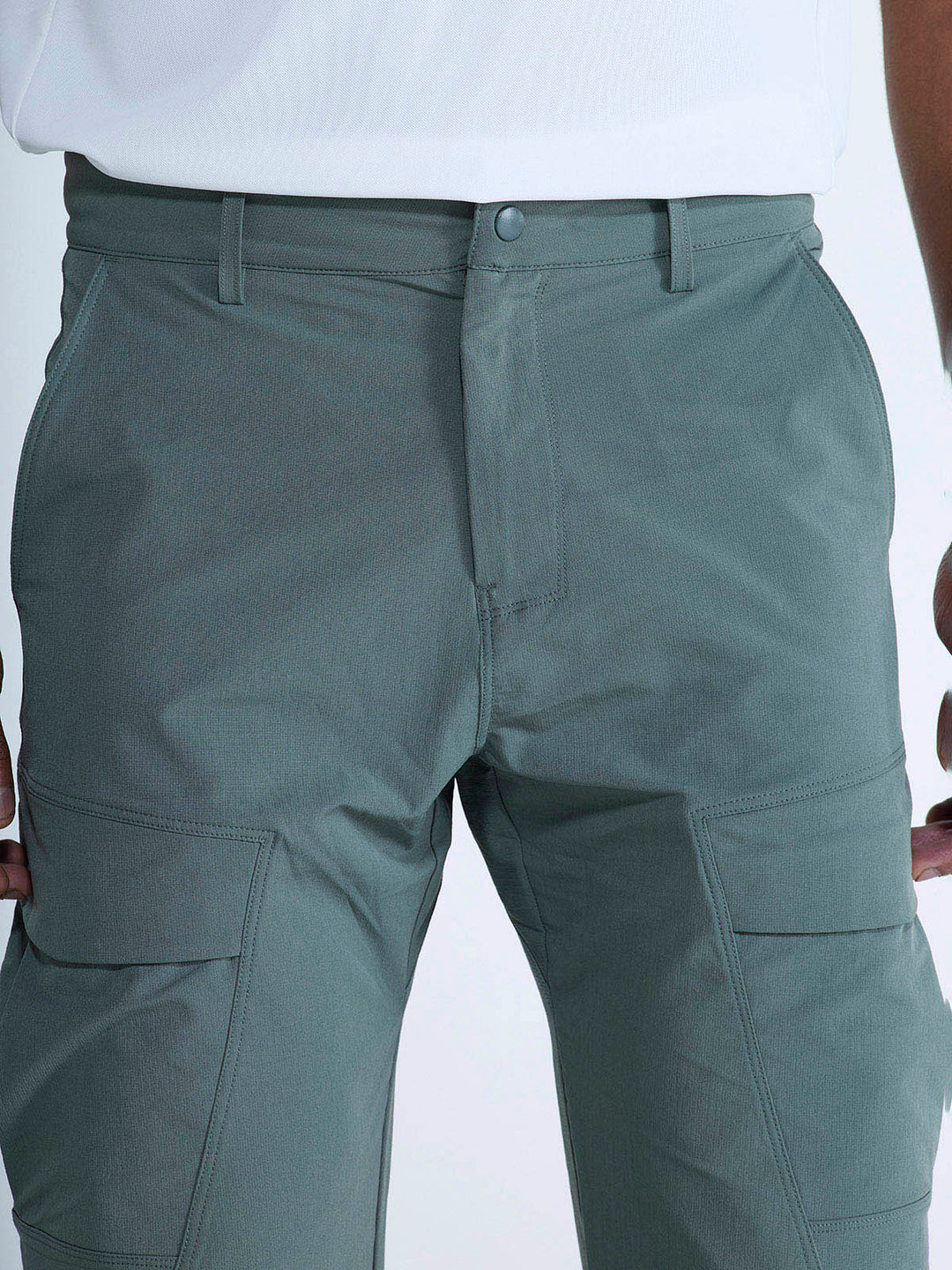 Olive Stride Cargo Pants