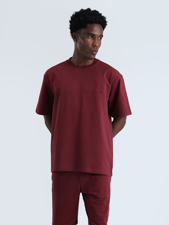 Maroon Everywear Leisure Tee