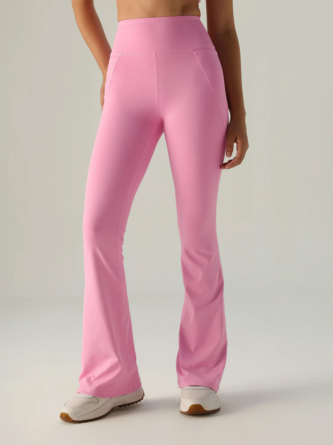 Pink Sculpt Bootcut Leggings