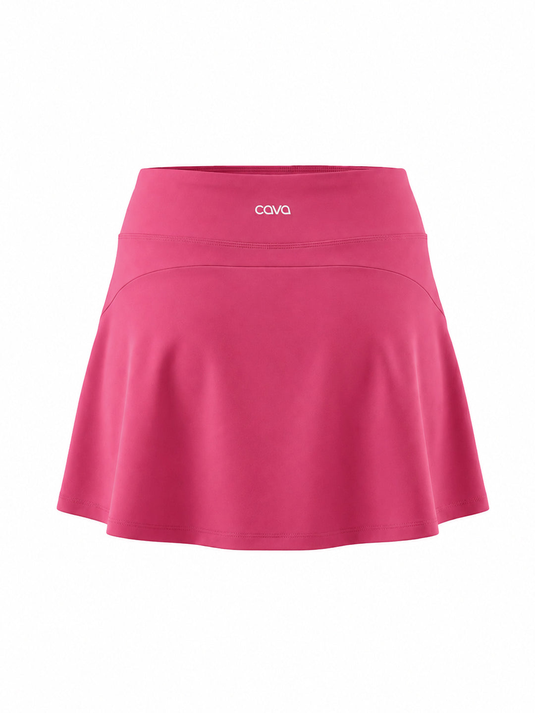 Hot Pink Ripple Swim Skorts