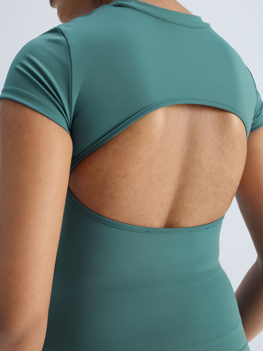 Green Sleek Backless Built-in Top