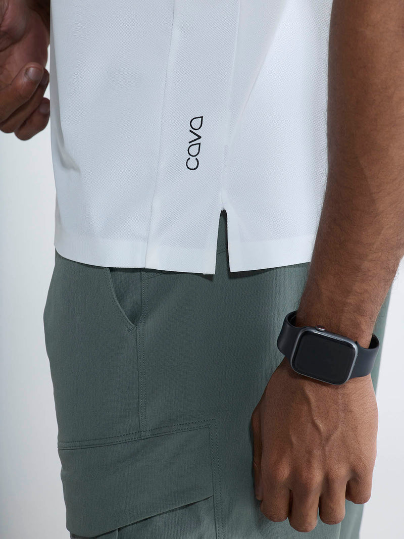 White Ace Bond Polo