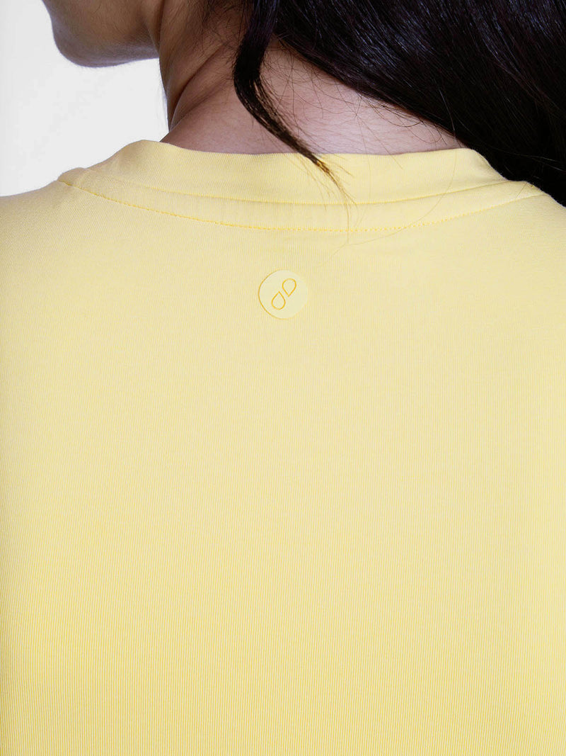 Yellow Cotton Baby Tee