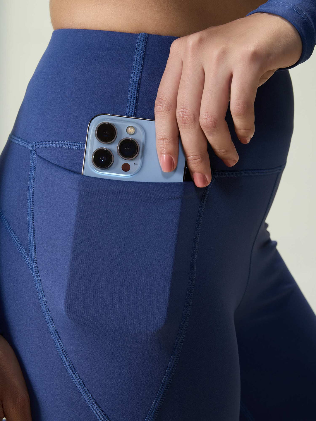 Navy Sculpt Bootcut Leggings