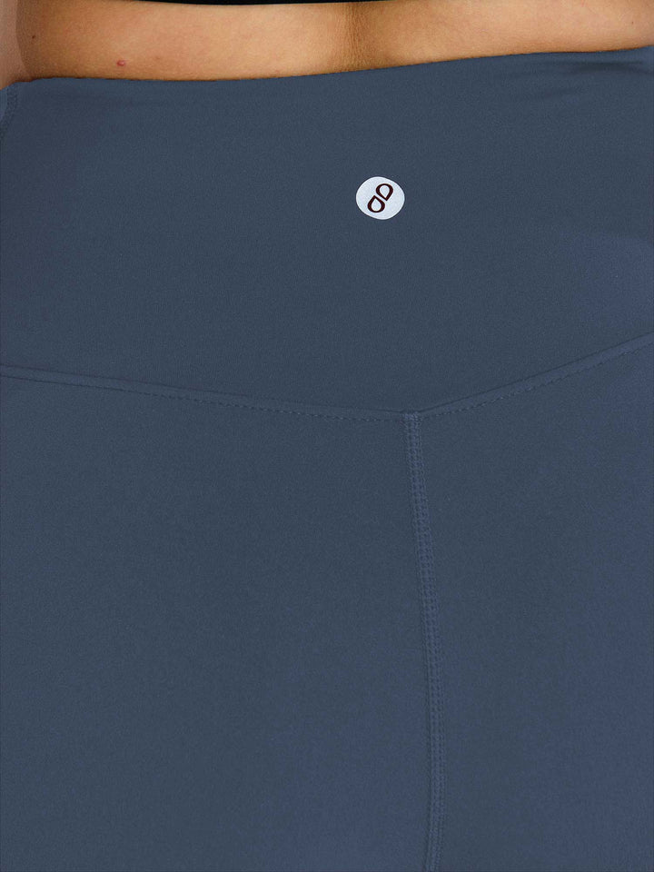 Steel Blue Hourglass Snug Leggings