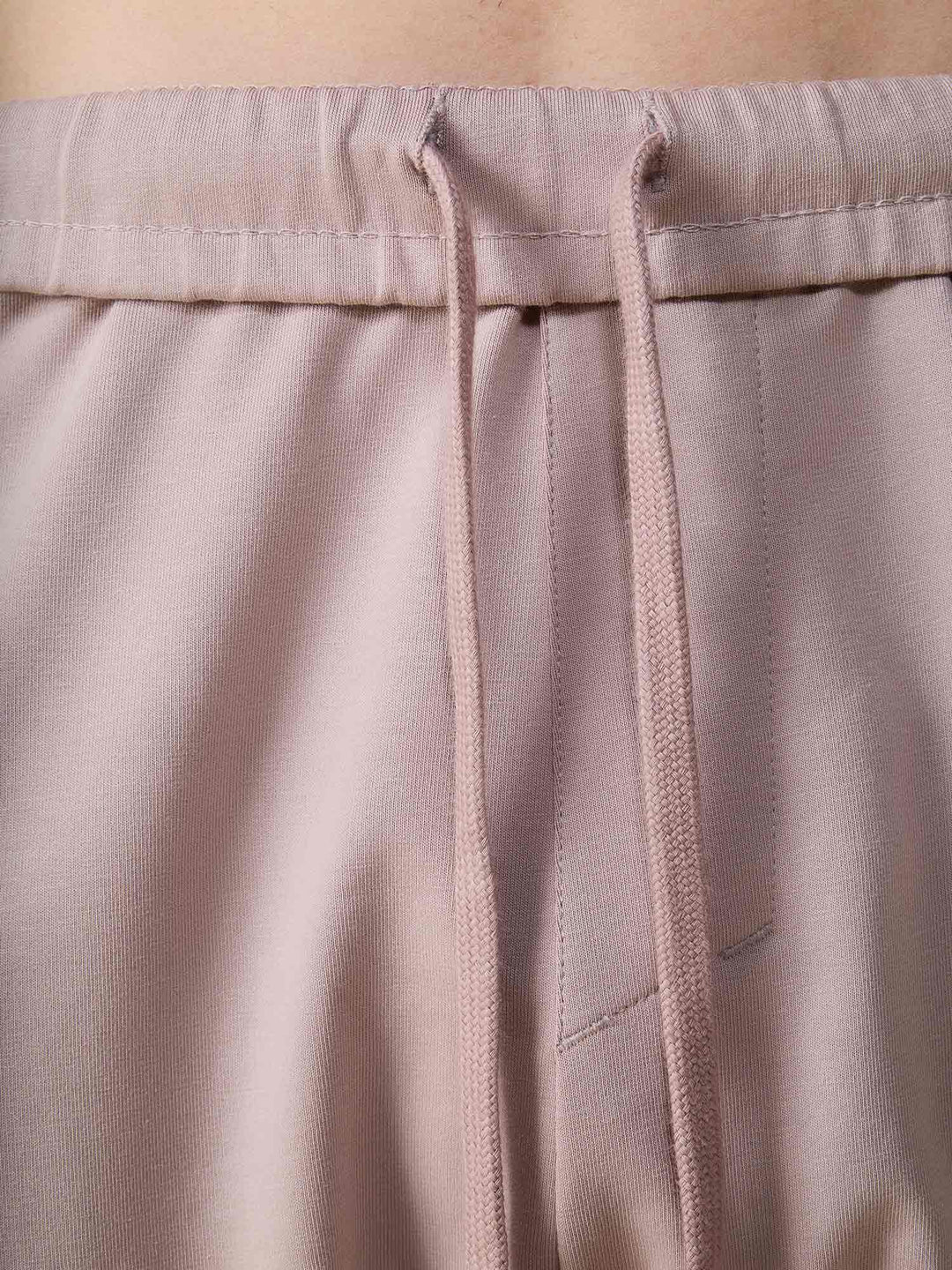 Dusty Pink Wide Leg Joggers