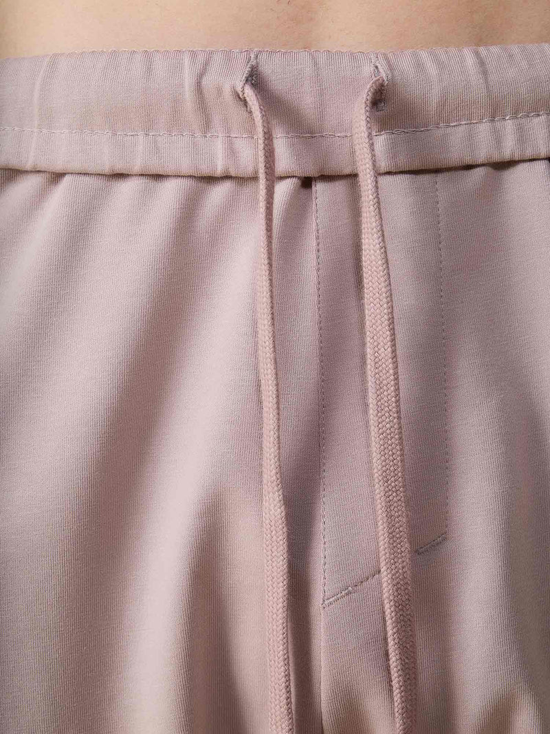 Dusty Pink Wide Leg Joggers