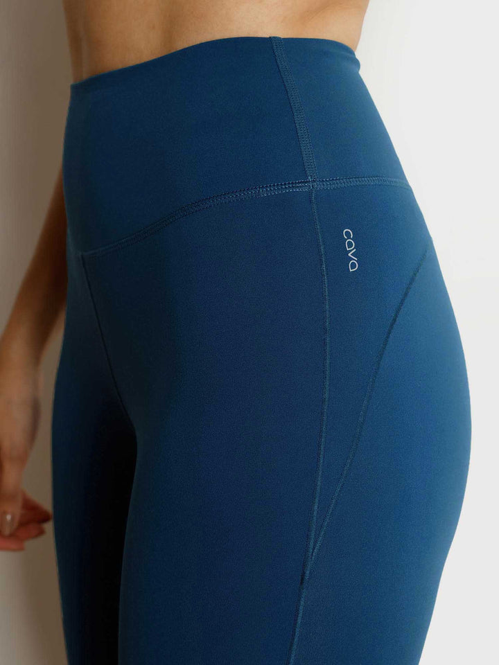 Blue Contour Snug Leggings