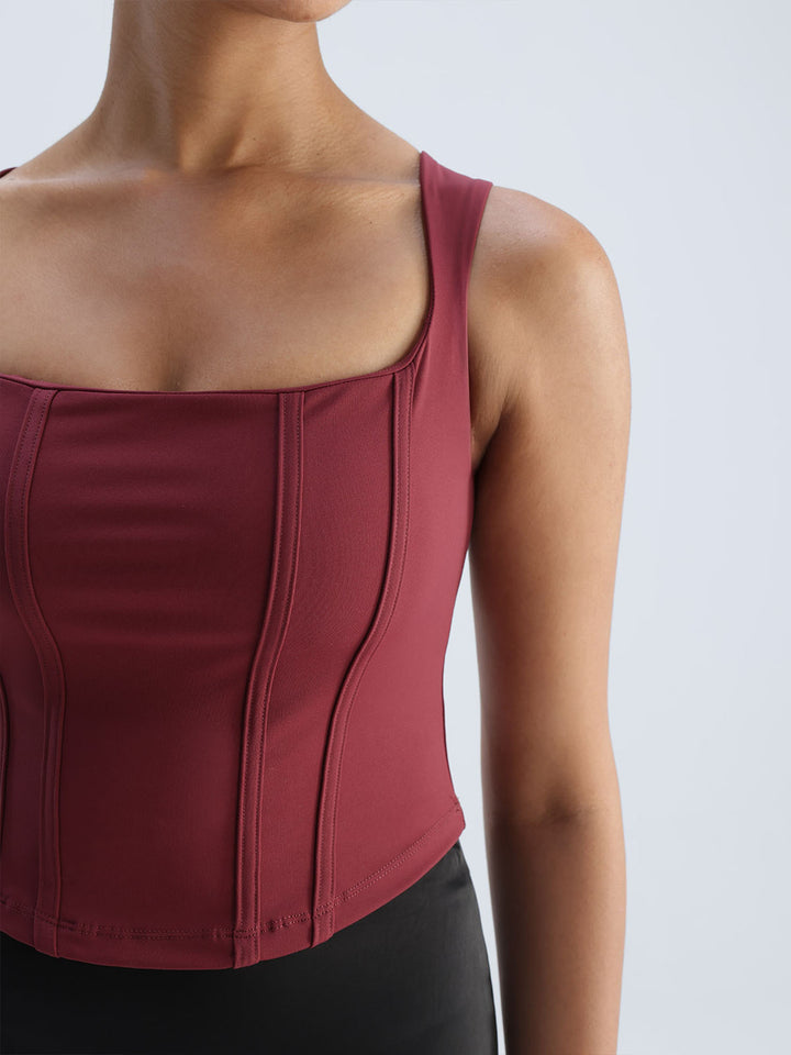 Cherry Club Corset Top