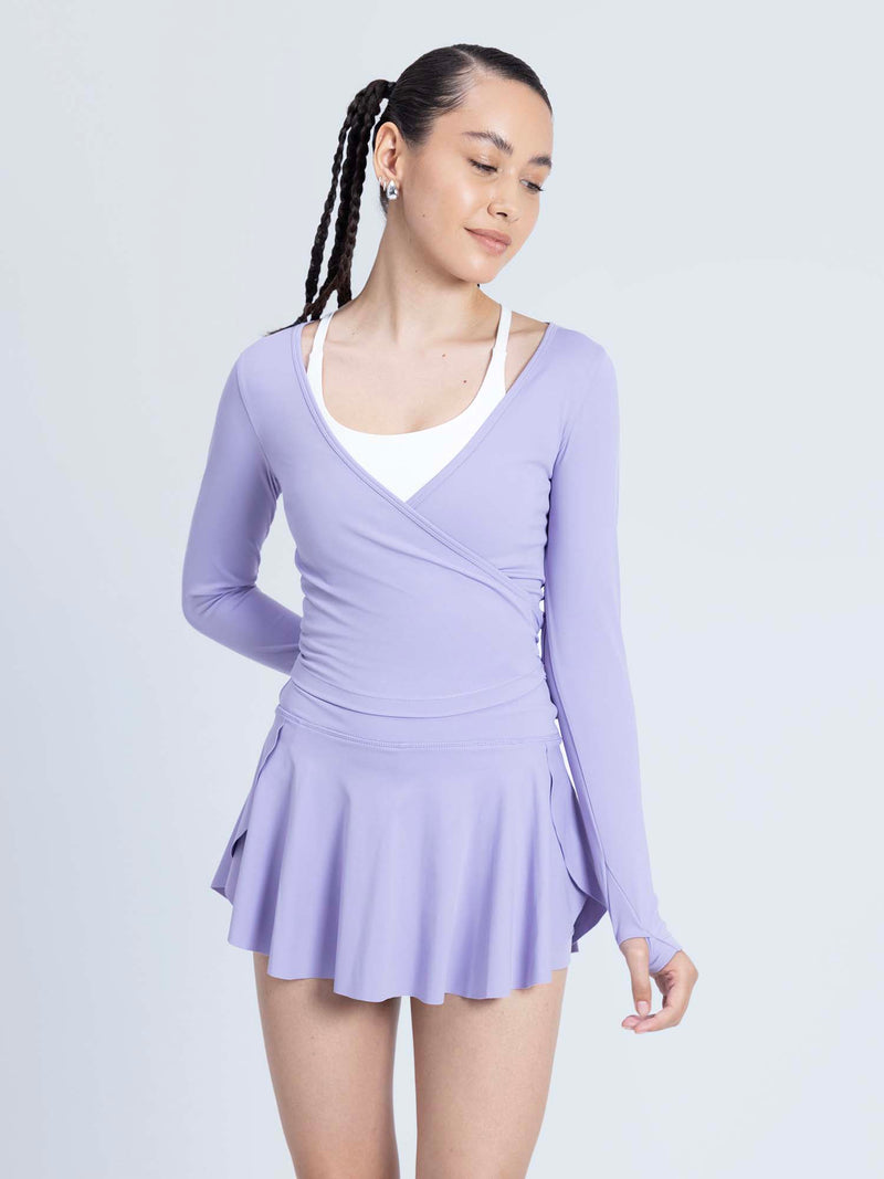 Lilac ADPT™ Wrap Top