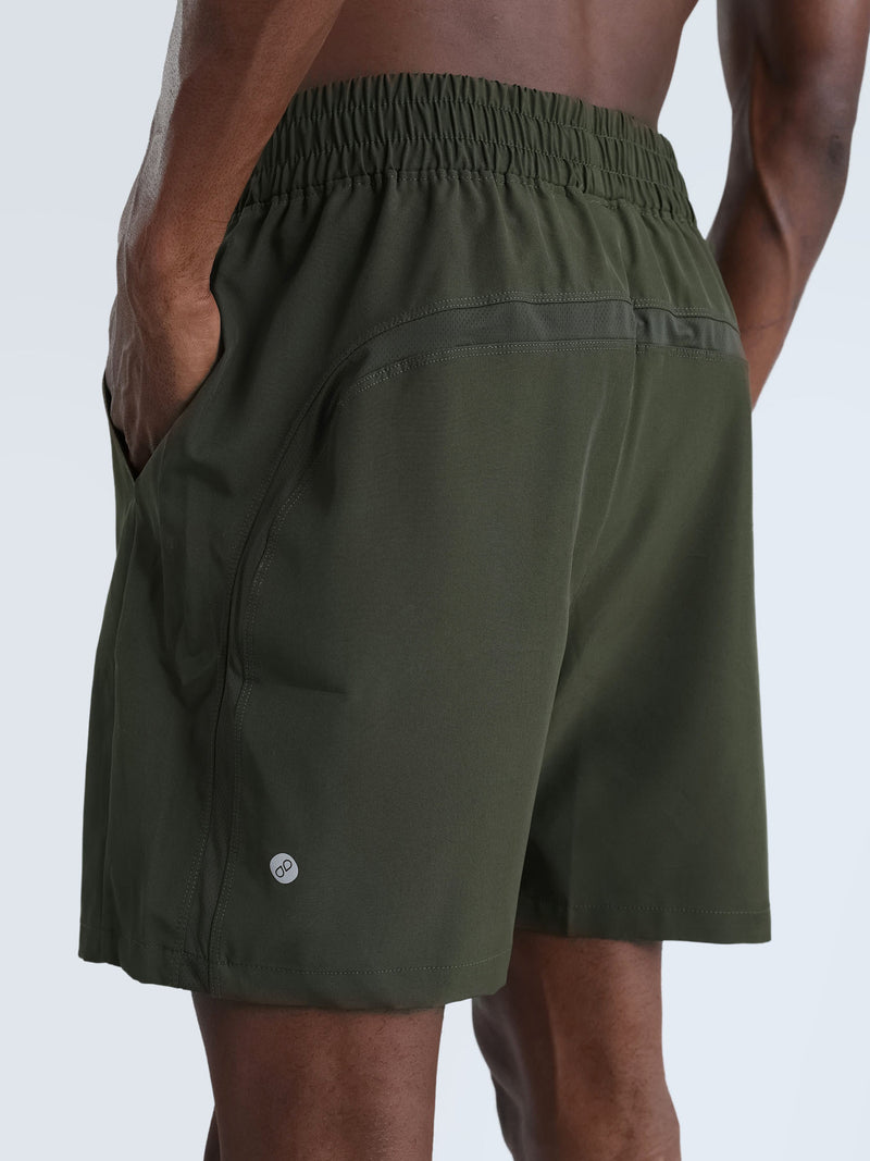 Olive 5" Pacer Shorts