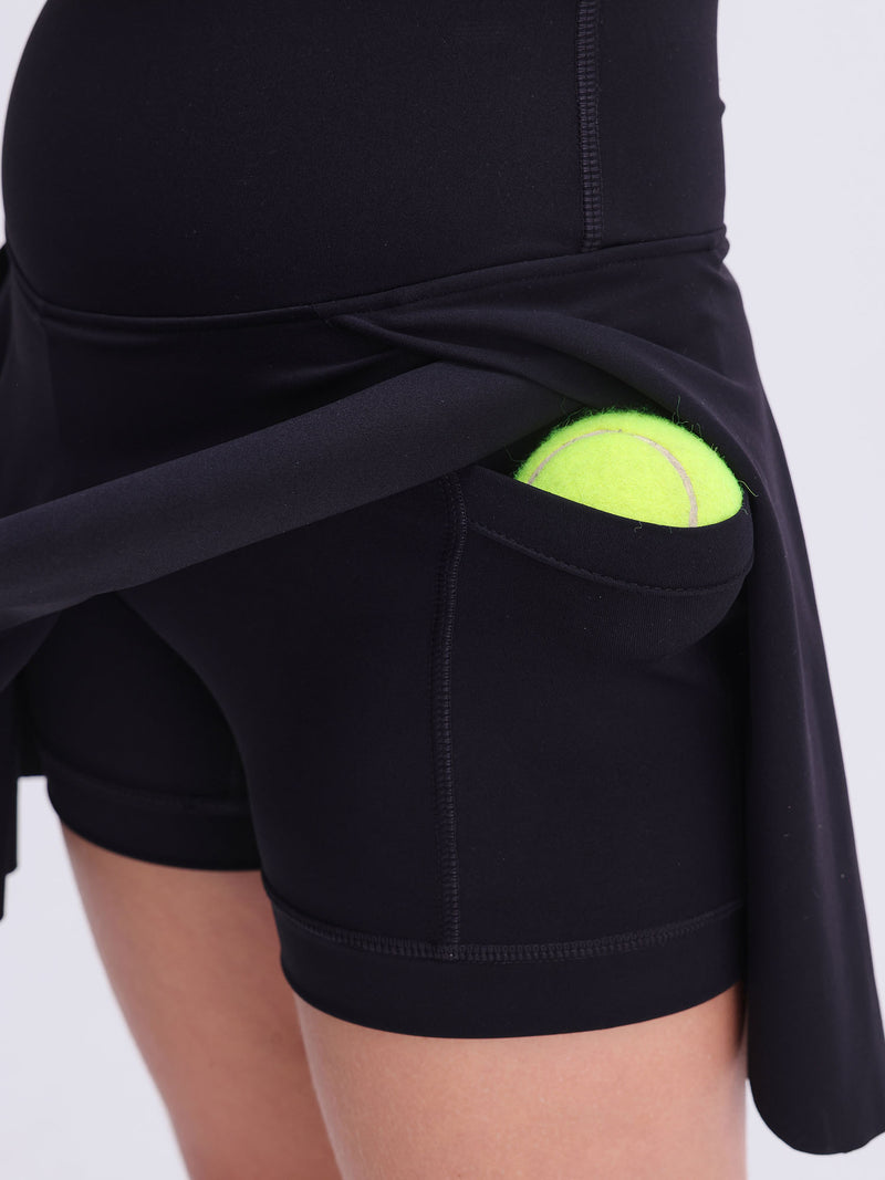 Black Next Gen Swirl Skorts