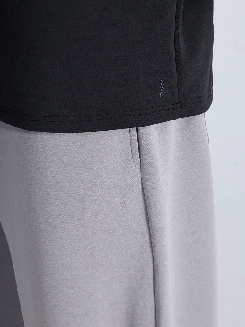 Black Mello Quarter Zip
