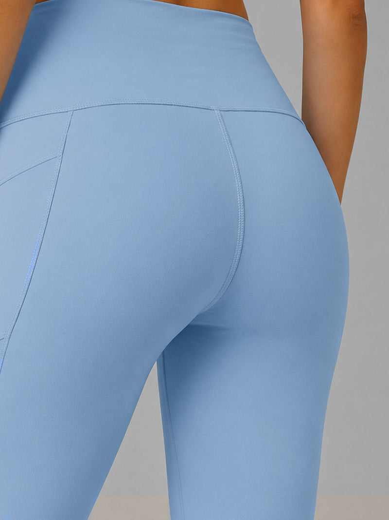 Sky Blue Sculpt Leggings
