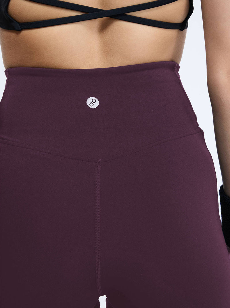 Wine Hourglass Booty Shorts
