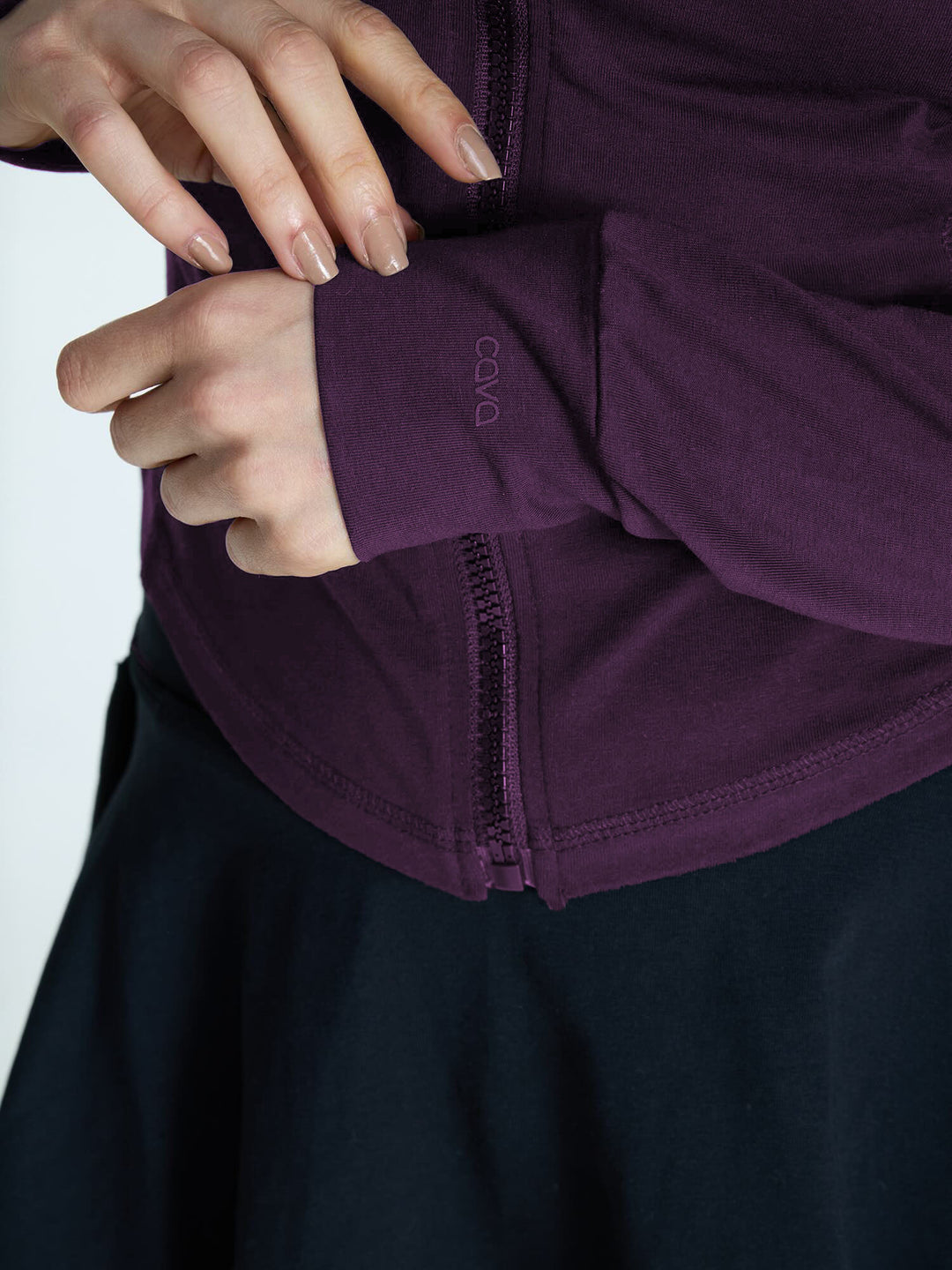 Plum Cotton Recovery Jacket