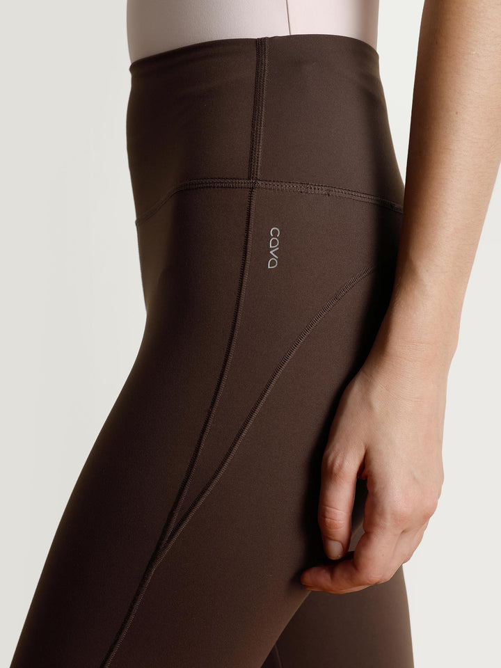 Brown Contour Snug Leggings
