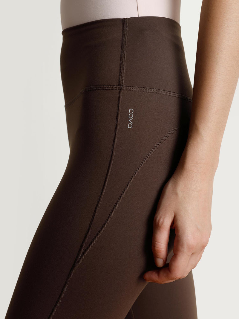 Brown Contour Snug Leggings