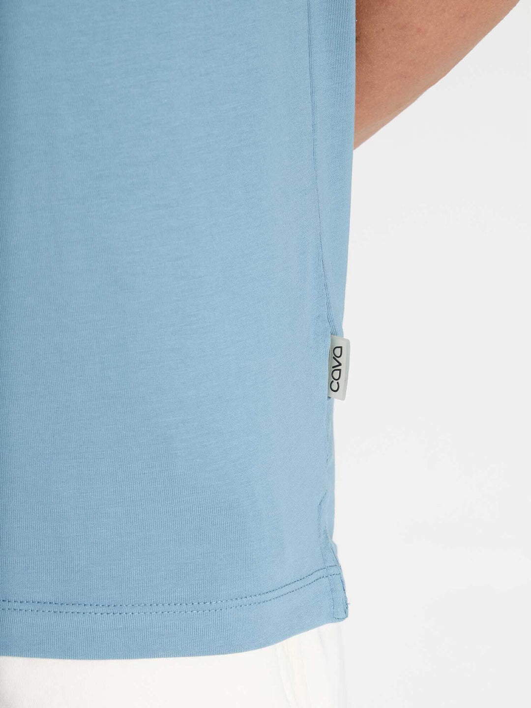 Blue Supima Polo T-Shirt - Regular Fit