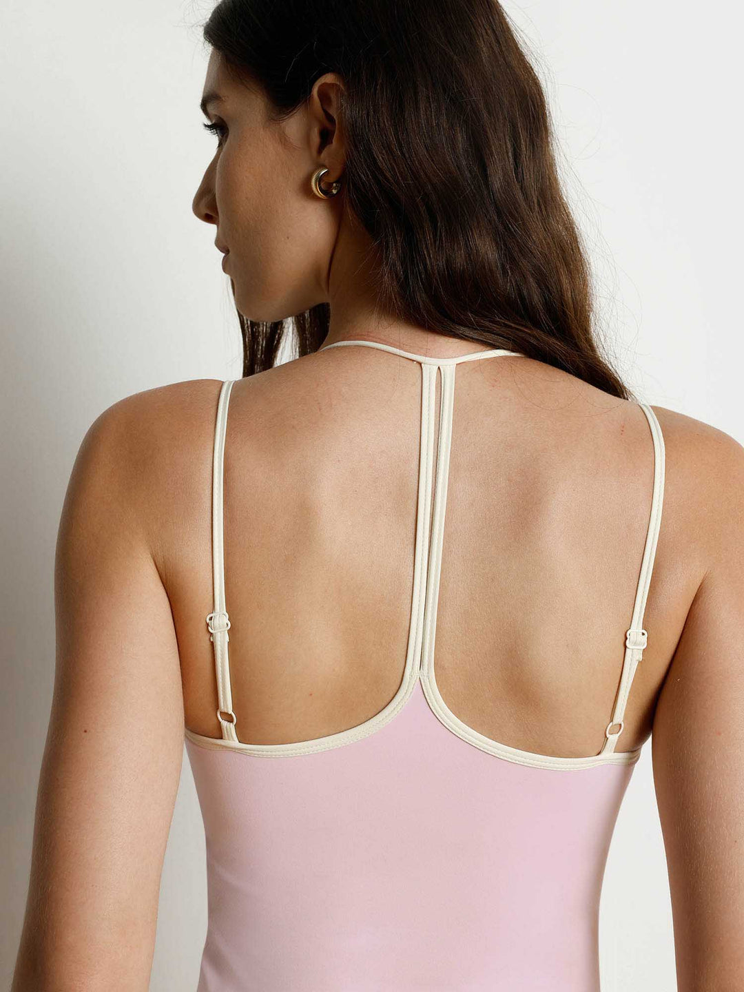 Blush Retro Halterneck Tank