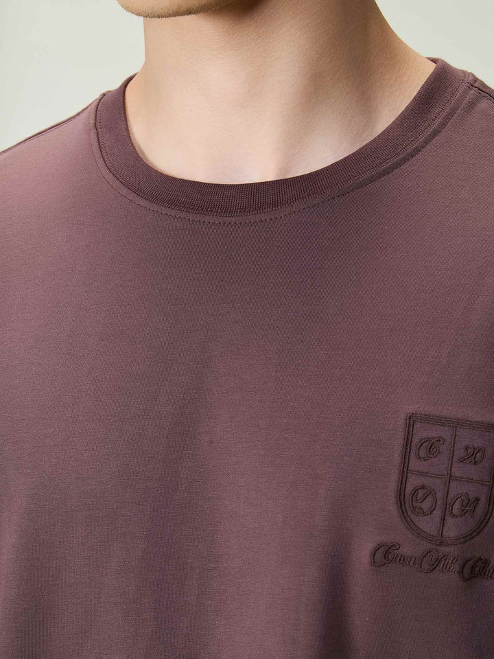 Brown Everywear Leisure Tee