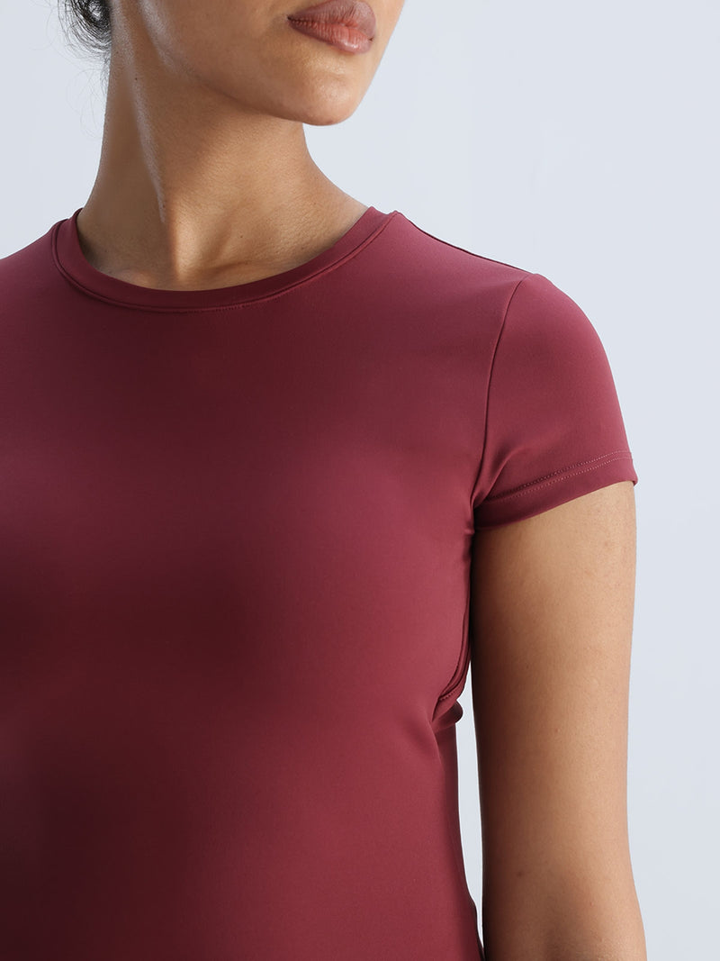 Cherry Sleek Backless Built-in Top