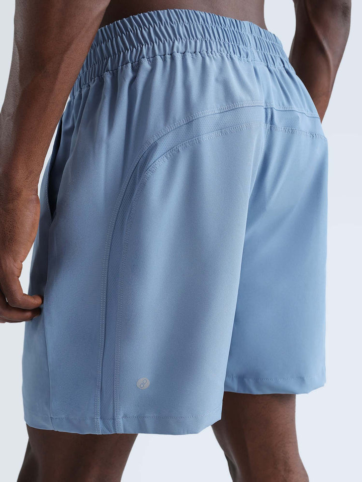 Blue 5" Pacer Shorts