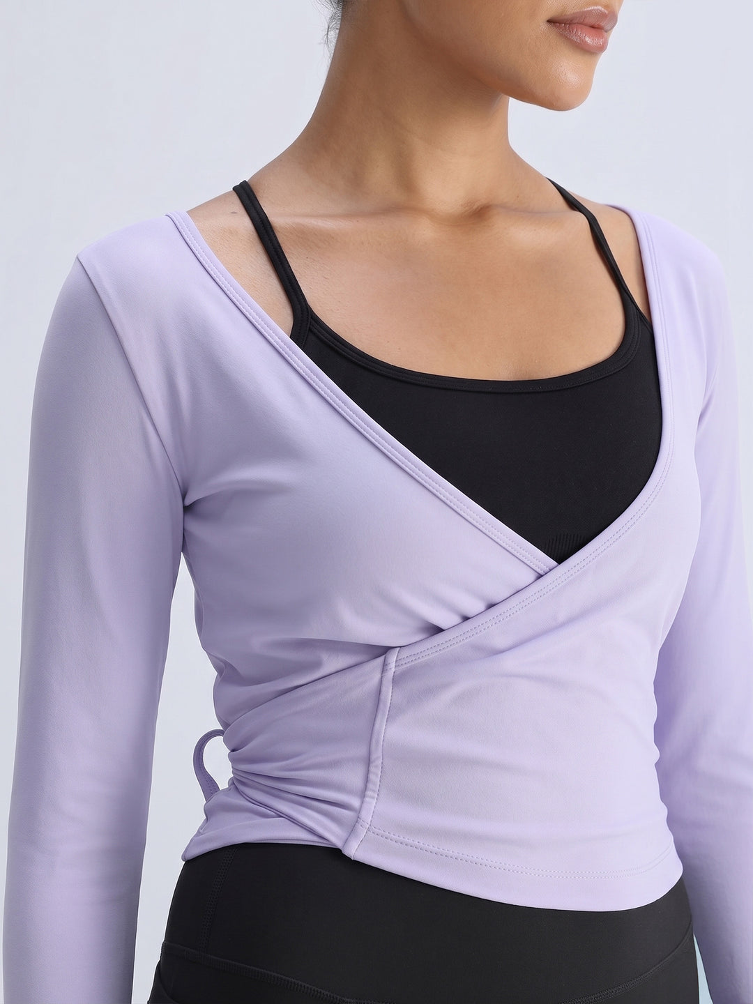 Lilac ADPT™ Wrap Top