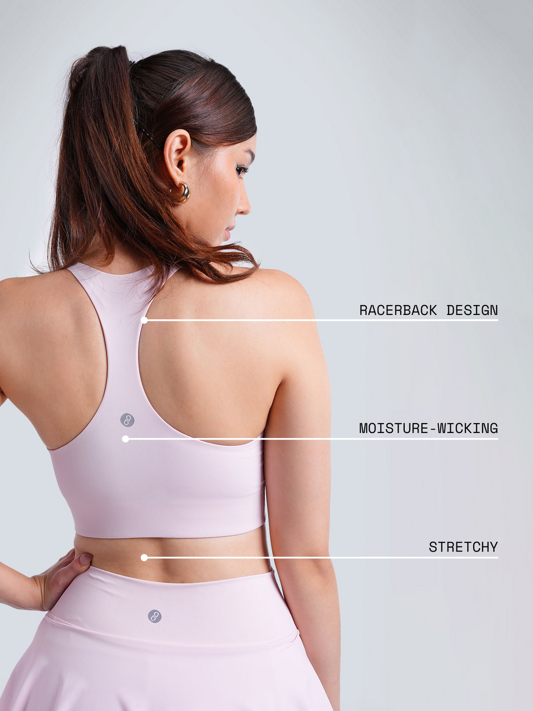 Pink Ultra Support Sports Bra