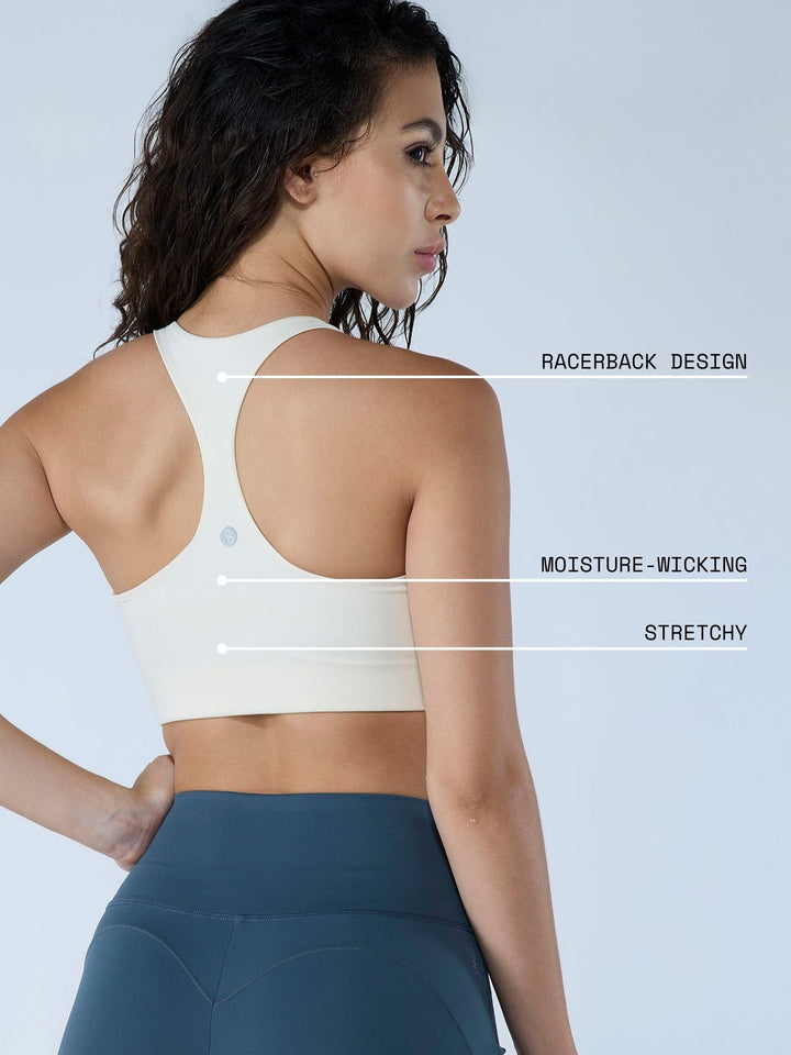 Ivory Ultra Support Sports Bra