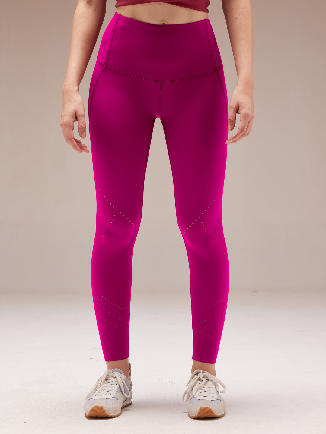 Magenta Airflow Leggings