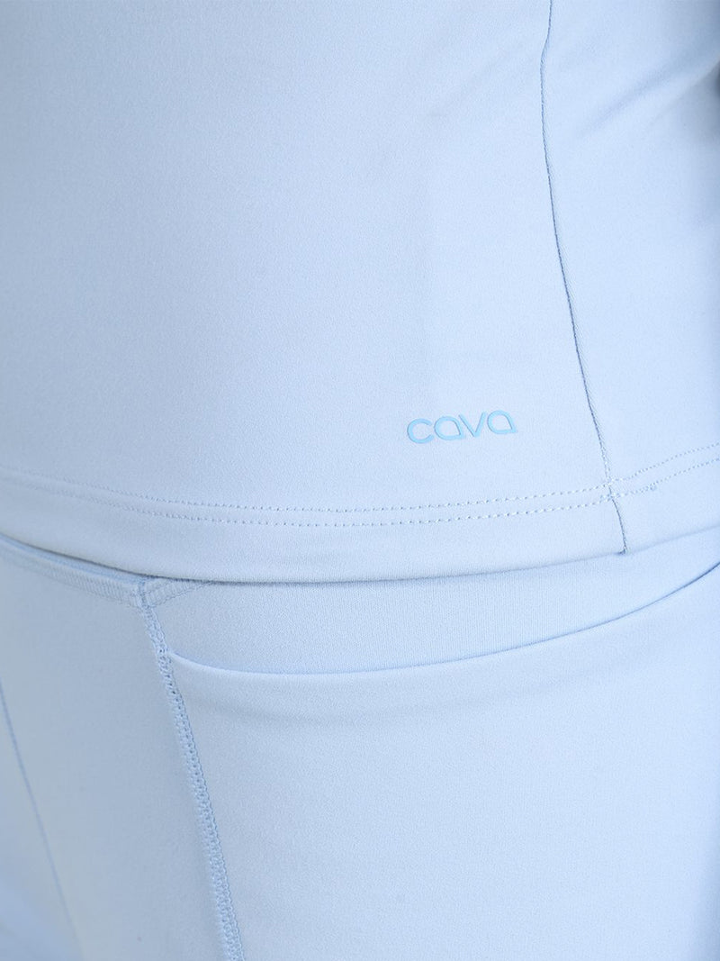 Ice Blue Sculpt Core Top
