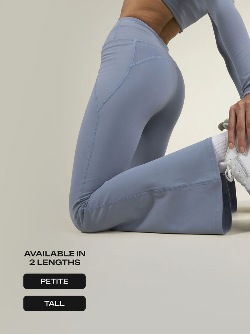 Storm Blue Sculpt Bootcut Leggings