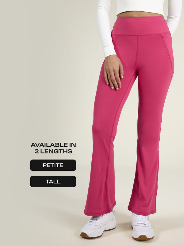 Hot Pink Sculpt Bootcut Leggings