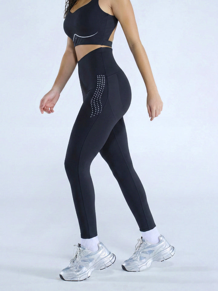 Black Studio Compression Leggings