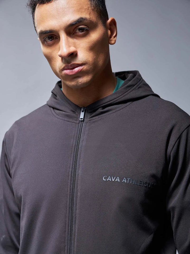 Black Utility Jacket CAVA athleisure
